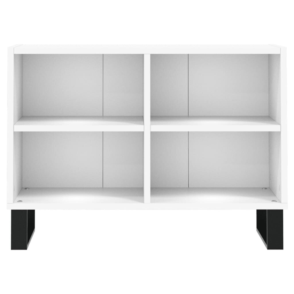 vidaXL TV-taso valkoinen 69,5x30x50 cm tekninen puu hinta ja tiedot | TV-tasot | hobbyhall.fi