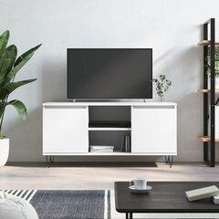 vidaXL TV-taso valkoinen 104x35x50 cm tekninen puu hinta ja tiedot | TV-tasot | hobbyhall.fi