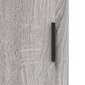 vidaXL Sohvapöytä harmaa Sonoma 90x50x40 cm tekninen puu hinta ja tiedot | Sohvapöydät | hobbyhall.fi