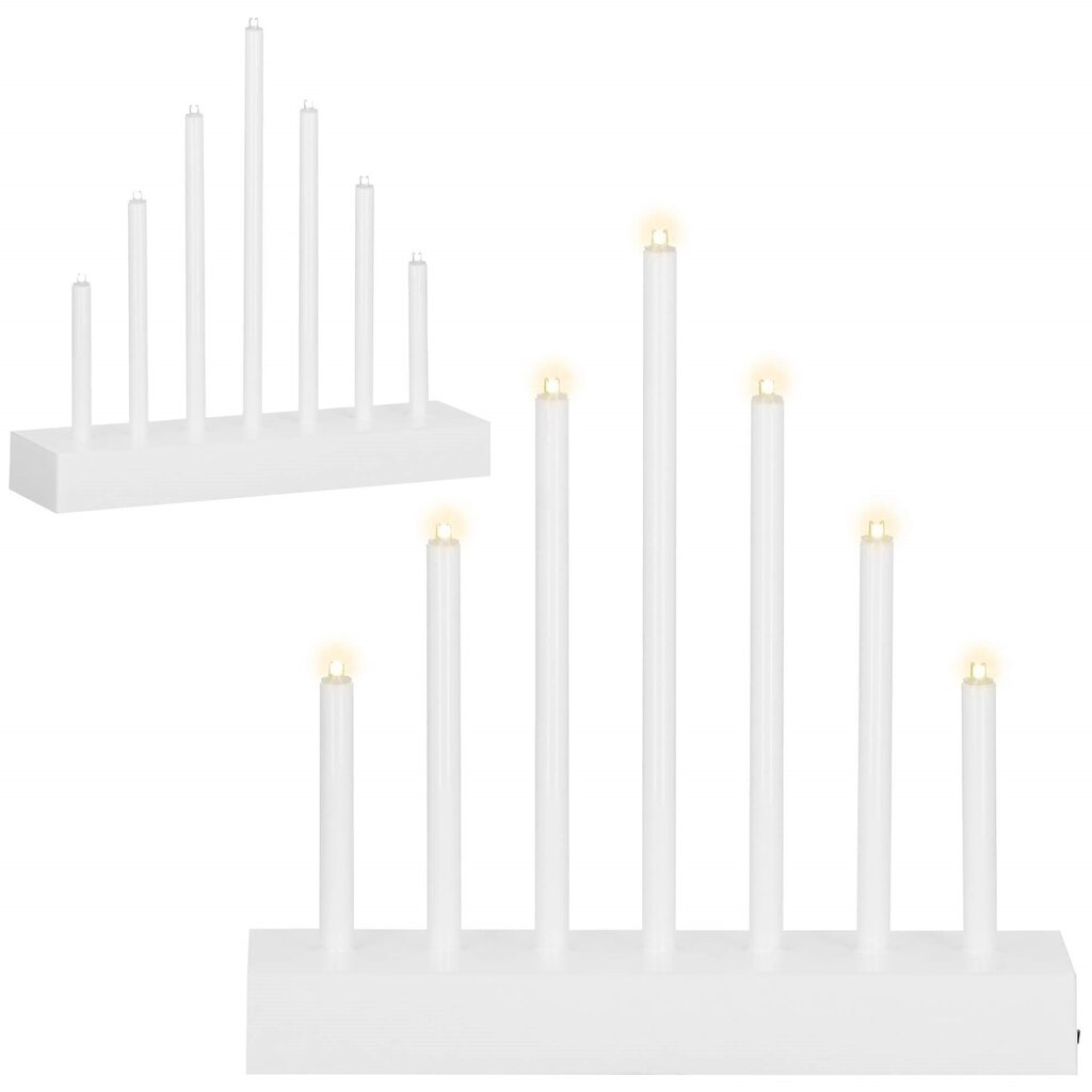 Koristeellinen LED-kynttilä hinta ja tiedot | Joulukoristeet | hobbyhall.fi