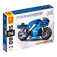 Rakennussetti Sembo Block Technique Yamaha 701102 moottoripyörä hinta ja tiedot | LEGOT ja rakennuslelut | hobbyhall.fi