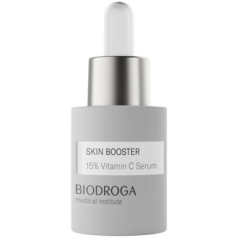 C-vitamiinia sisältävä seerumi BIODROGA MEDICAL Skin Booster 15 % C-vitamiiniseerumi, 15 ml hinta ja tiedot | Kasvoöljyt ja seerumit | hobbyhall.fi