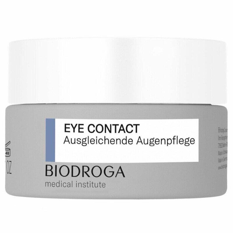 Tasapainottava silmänympärysvoide Biodroga Medical, Eye Contact Balancing Eye Care, 15ml hinta ja tiedot | Silmänympärysvoiteet ja seerumit | hobbyhall.fi
