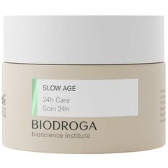 Elvyttävä voide normaalille iholle BIODROGA Slow Age 24h Care, 50ml hinta ja tiedot | Kasvovoiteet | hobbyhall.fi