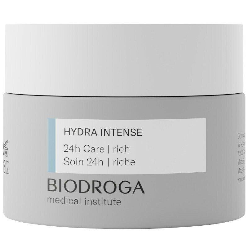 Intensiivinen kosteuttava voide kuivalle iholle BIODROGA MEDICAL Hydra Intense 24h Rich, 50ml hinta ja tiedot | Kasvovoiteet | hobbyhall.fi