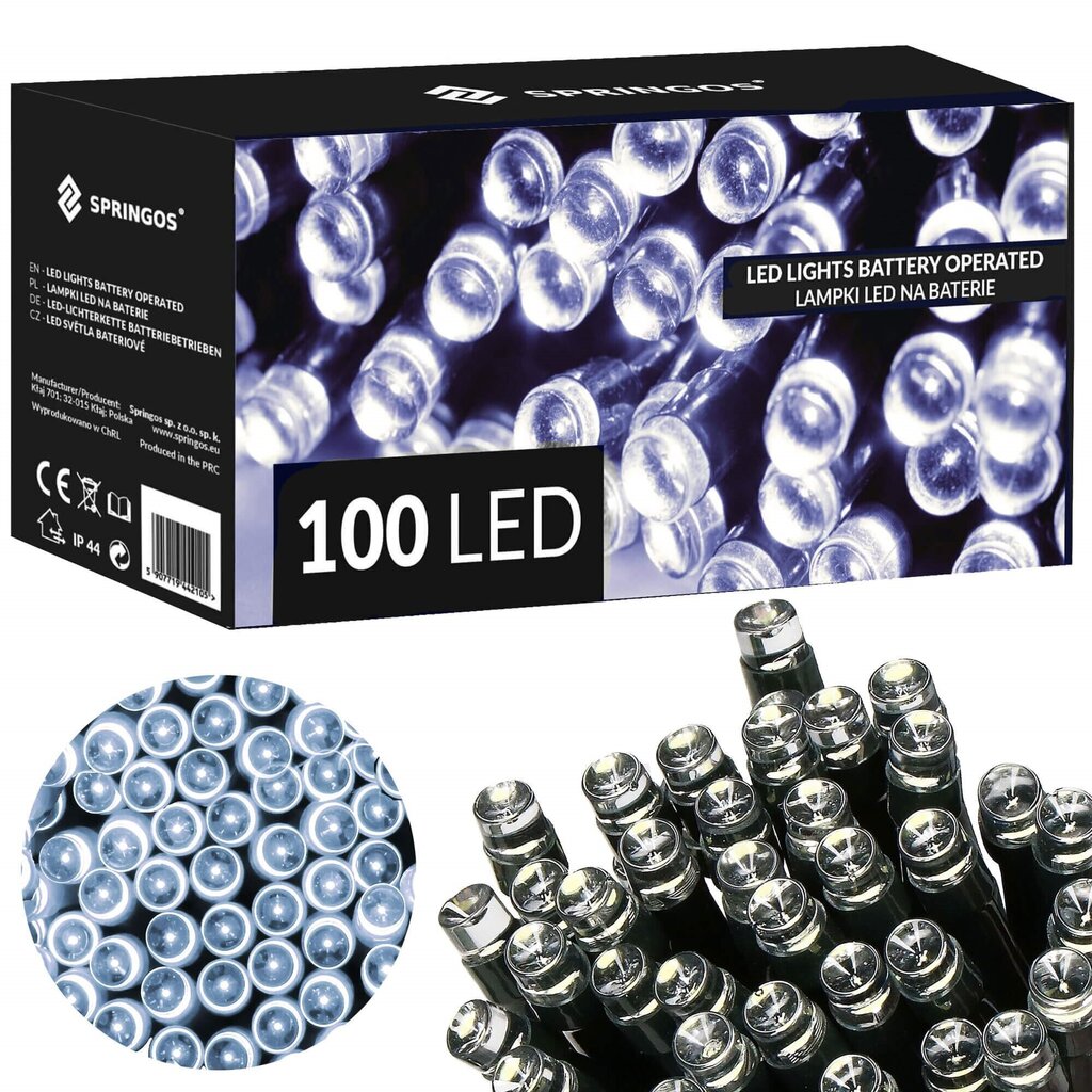 LED-nauha 10 m, 100 LEDiä hinta ja tiedot | Jouluvalot | hobbyhall.fi