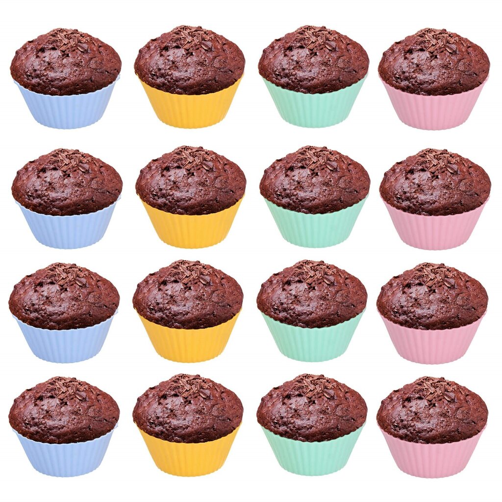 Springos cupcake muotit, 12 kpl. hinta ja tiedot | Uunivuoat ja leivontavälineet | hobbyhall.fi