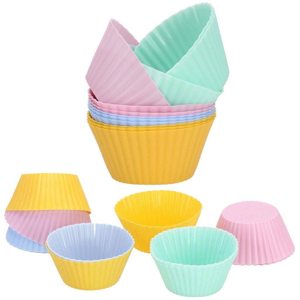 Springos cupcake muotit, 12 kpl. hinta ja tiedot | Uunivuoat ja leivontavälineet | hobbyhall.fi