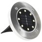 vidaXL Aurinkoenergia maavalaisimet 8 kpl LED lämmin valkoinen hinta ja tiedot | Puutarha- ja ulkovalot | hobbyhall.fi