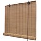 vidaXL Rullaverho bambu 150x160 cm ruskea hinta ja tiedot | Rullaverhot | hobbyhall.fi