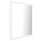 vidaXL LED-kylpyhuonepeili valkoinen 40x8,5x37 cm akryyli hinta ja tiedot | Kylpyhuonepeilit | hobbyhall.fi