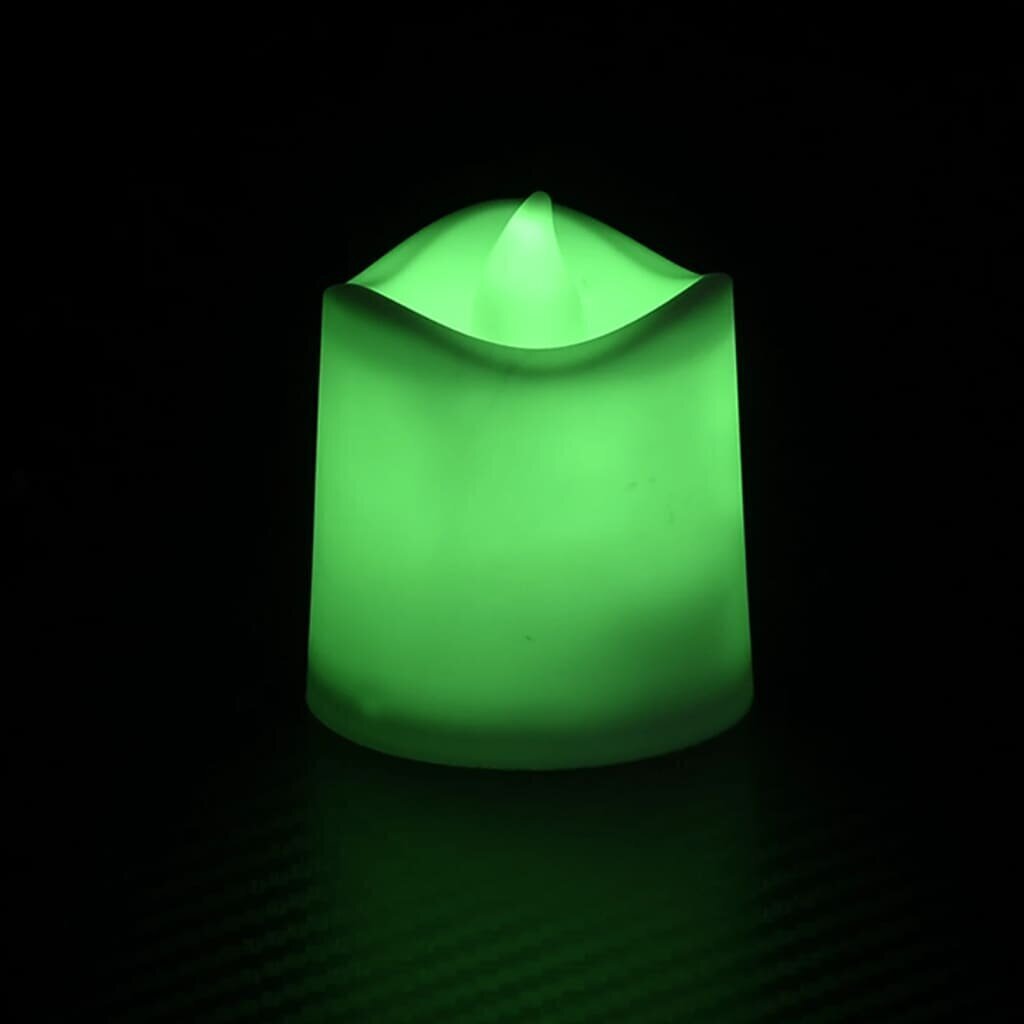 vidaXL Liekittömät LED-lämpökynttilät 12 kpl värikäs hinta ja tiedot | Kynttilät ja kynttilänjalat | hobbyhall.fi