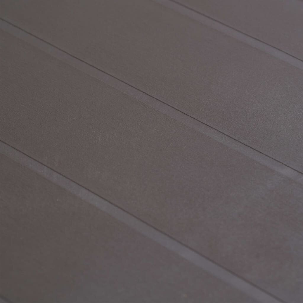 vidaXL Puutarhapöytä rottinkityylinen muovi 79x79x72 cm ruskea hinta ja tiedot | Puutarhapöydät | hobbyhall.fi