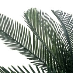 vidaXL Tekokasvi Japaninkäpypalmu ruukulla vihreä 125 cm hinta ja tiedot | Keinotekoiset kukat | hobbyhall.fi