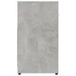vidaXL Kylpyhuonekaappi betoninharmaa 60x33x61 cm lastulevy hinta ja tiedot | Kylpyhuonekaapit | hobbyhall.fi