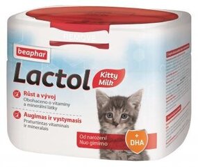 Beaphar Lactol maidonkorvike (maitojauhe) kissanpennuille, 250 g hinta ja tiedot | Kissan terveys ja hyvinvointi | hobbyhall.fi