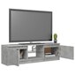 vidaXL TV-taso LED-valoilla betoninharmaa 120x30x35,5 cm hinta ja tiedot | TV-tasot | hobbyhall.fi