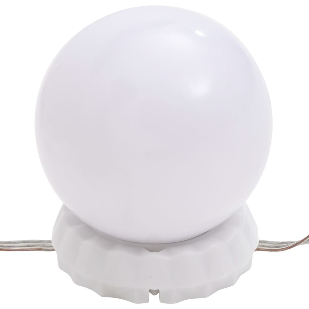 vidaXL Peilivalo 8 LED-valolla lämmin valkoinen ja kylmä valkoinen hinta ja tiedot | LED-valonauhat | hobbyhall.fi