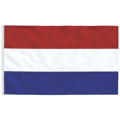 vidaXL Alankomaiden lippu ja lipputanko 6,23 m alumiini hinta ja tiedot | Liput | hobbyhall.fi