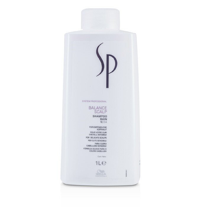 Shampoo herkälle päänahalle Wella SP Balance Scalp 1000 ml hinta ja tiedot | Shampoot | hobbyhall.fi