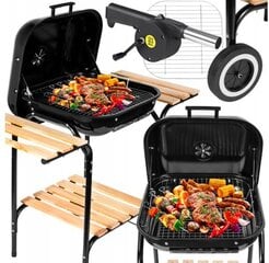 Puuhiiligrilli Fluxar KP116 43 x 40 cm + BBQ hinta ja tiedot | Grillit | hobbyhall.fi