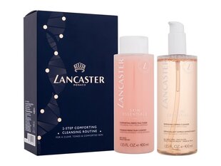 Kasvojen ihosetti Lancaster Cleansing Block naisille: kasvojen puhdistusaine, 400 ml + kasvovoide, 400 ml hinta ja tiedot | Kasvojen puhdistusaineet | hobbyhall.fi