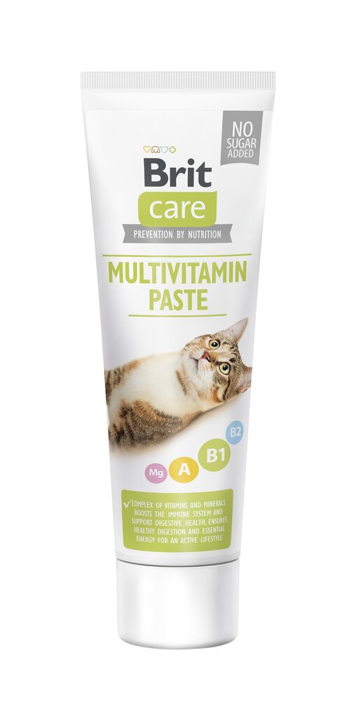Brit Care Cat Multivitamin tahna kissoille 100ml hinta ja tiedot | Kissan terveys ja hyvinvointi | hobbyhall.fi