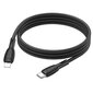 Kaapeli USB Borofone BX86 Advantage PD Type-C to Lightning 1.0 m musta hinta ja tiedot | Puhelinkaapelit | hobbyhall.fi