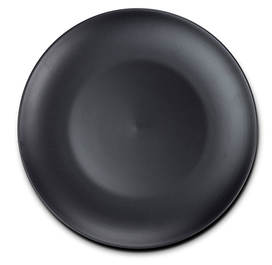 Musta keraaminen lautanen, 26 cm hinta ja tiedot | Astiat | hobbyhall.fi