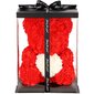 Ruusuista valmistettu Spingos-nalle laatikolla, 36x26x26 cm hinta ja tiedot | Muut hauskat lahjaideat | hobbyhall.fi