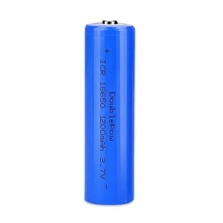 Ladattava litiumakku 18650, 1200mAh hinta ja tiedot | Paristot | hobbyhall.fi