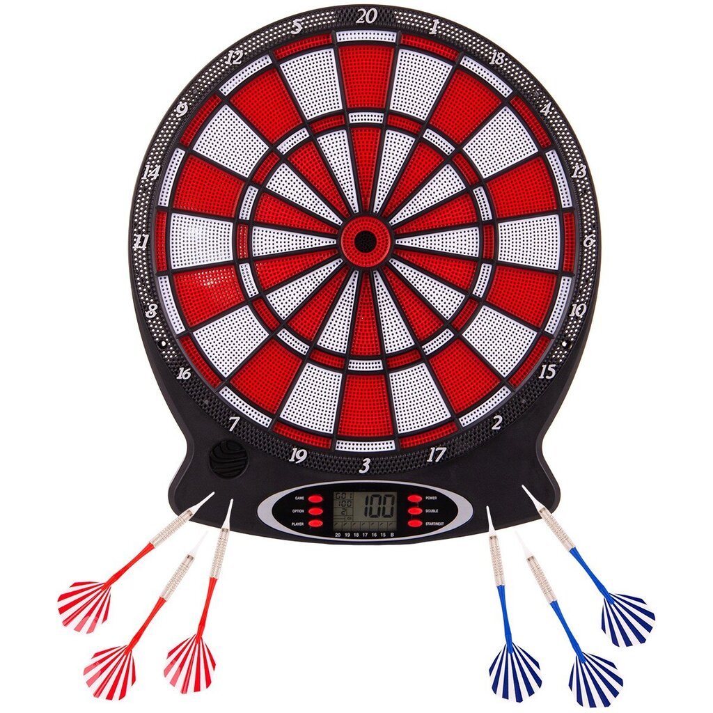 Elektroniset tikat, 43 cm, punainen hinta ja tiedot | Darts | hobbyhall.fi