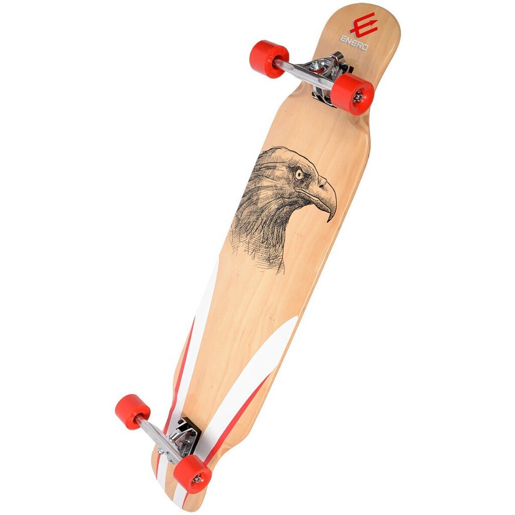 Rullalauta, longboard Enero eagle, 41,5x9,5, musta hinta ja tiedot | Skeittilaudat | hobbyhall.fi