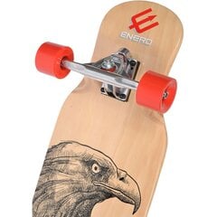 Rullalauta, longboard Enero eagle, 41,5x9,5, musta hinta ja tiedot | Skeittilaudat | hobbyhall.fi