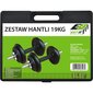 Painot kotelon kanssa, Eb Fit, 19 kg, 2x9,5 kg hinta ja tiedot | Käsipainot, kahvakuulat ja voimaharjoittelu | hobbyhall.fi