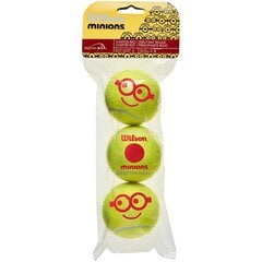 Wilson tennispallot 3 kpl, punainen hinta ja tiedot | Wilson Tennis | hobbyhall.fi