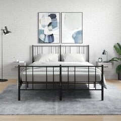 vidaXL Seinäkiinnitettävät yöpöydät 2 kpl harmaa Sonoma 35x35x20 cm hinta ja tiedot | Yöpöydät | hobbyhall.fi
