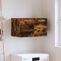 vidaXL Seinäkaappi savutammi 60x36,5x35 cm tekninen puu hinta ja tiedot | Kylpyhuonekaapit | hobbyhall.fi