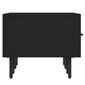 vidaXL TV-taso musta 150x36x30 cm tekninen puu hinta ja tiedot | TV-tasot | hobbyhall.fi
