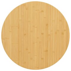 vidaXL Pöytälevy Ø60x4 cm bambu hinta ja tiedot | Pöytälevyt | hobbyhall.fi