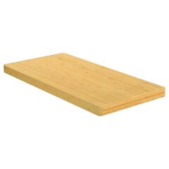 vidaXL Pöytälevy 40x80x4 cm bambu hinta ja tiedot | Pöytälevyt | hobbyhall.fi