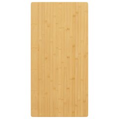 vidaXL Pöytälevy 50x100x4 cm bambu hinta ja tiedot | Pöytälevyt | hobbyhall.fi