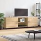 vidaXL TV-taso Sonoma-tammi 150x30x50 cm tekninen puu hinta ja tiedot | TV-tasot | hobbyhall.fi