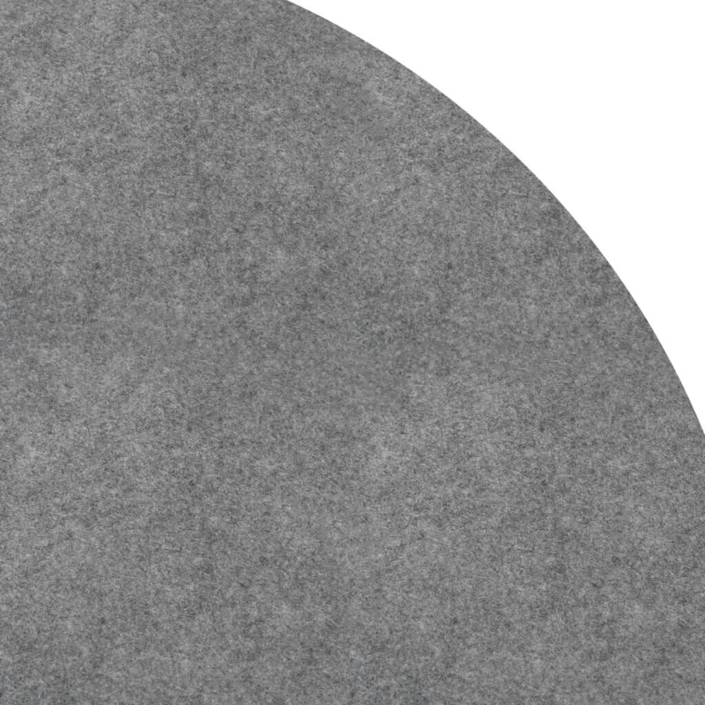 vidaXL Uima-altaan aluskangas harmaa Ø500 cm polyesteri geotekstiili hinta ja tiedot | Uima-allastarvikkeet | hobbyhall.fi
