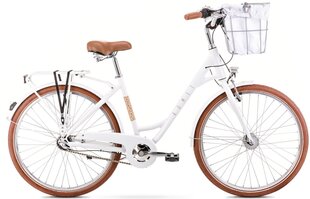 Bike Romet Pop Art Classic 28" 2024, valkoinen hinta ja tiedot | Polkupyörät | hobbyhall.fi