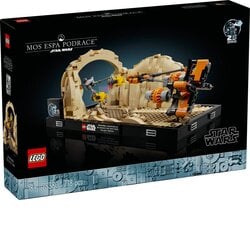 75380 LEGO® Star Wars Mos Spa Podrace™ Diorama, 718 palaa hinta ja tiedot | LEGOT ja rakennuslelut | hobbyhall.fi