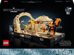 75380 LEGO® Star Wars Mos Spa Podrace™ Diorama, 718 palaa hinta ja tiedot | LEGOT ja rakennuslelut | hobbyhall.fi