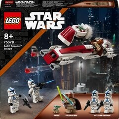 75378 LEGO® Star Wars Barc SpeederTM Escape 221 hinta ja tiedot | LEGOT ja rakennuslelut | hobbyhall.fi