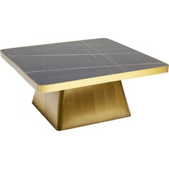Kahvipöytä, Miler, Kulta 80x80cm hinta ja tiedot | Sohvapöydät | hobbyhall.fi
