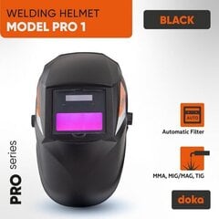 Automaattinen hitsauskypärä DOKA PRO 1 hinta ja tiedot | Pään suojavarusteet | hobbyhall.fi